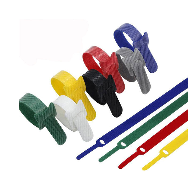 Self-locking Reusable Nylon Back To Back Hook Loop Cable Tie