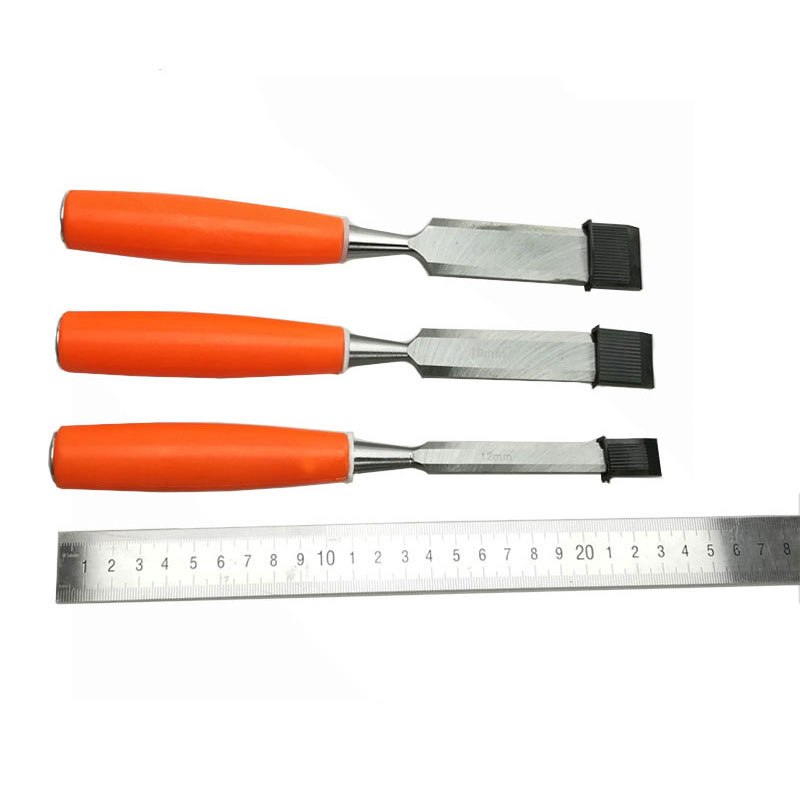 3 piece Plastic Handle Wood Chisel