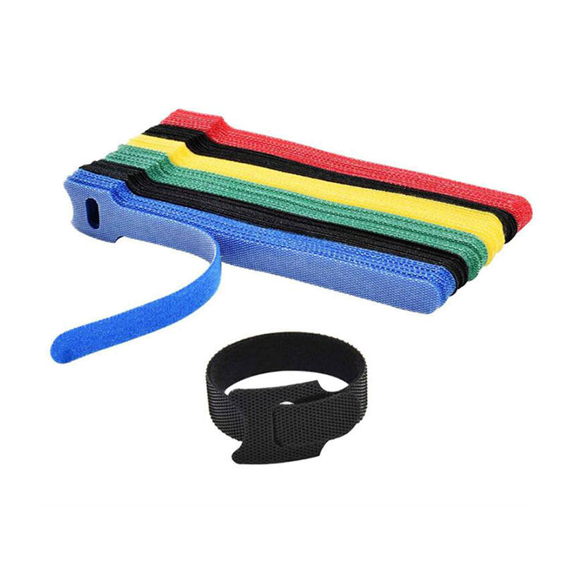 Self-locking Reusable Nylon Back To Back Hook Loop Cable Tie