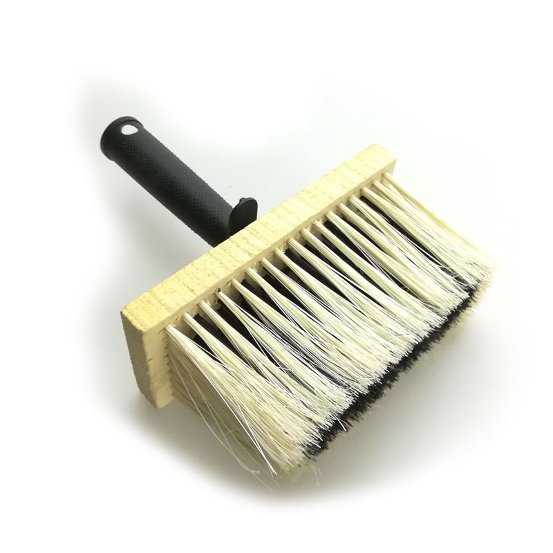 Black Plastic Handle Sweep Ash Cleaning Brush MTH2118
