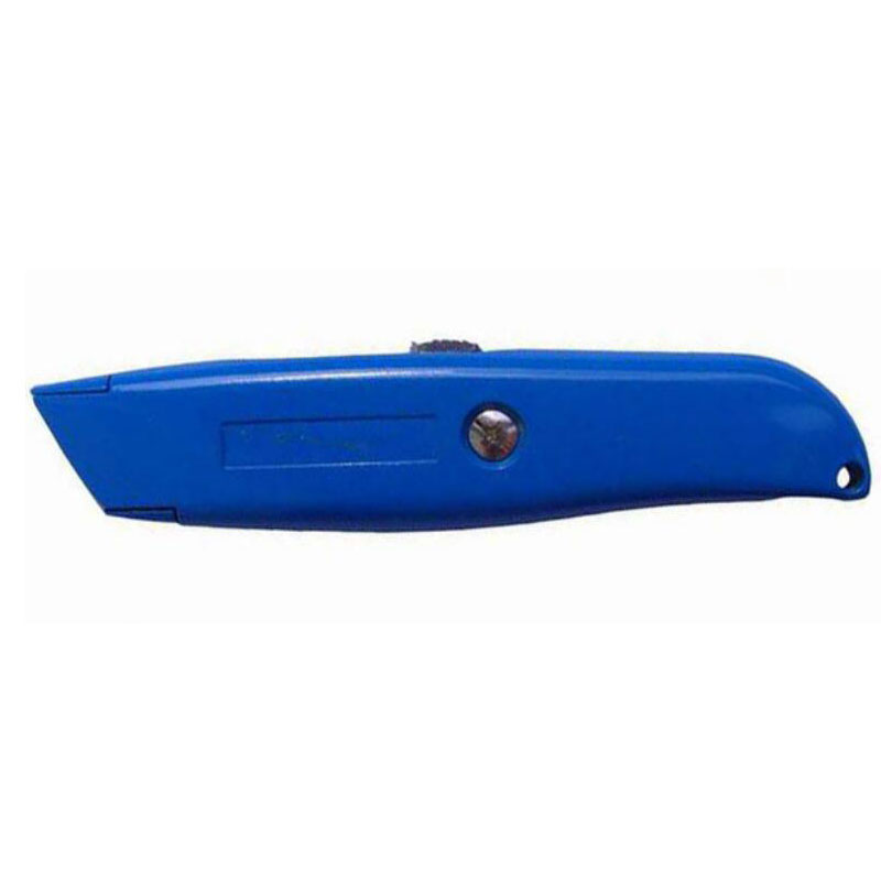 Blue Paint Quick Change Zinc Utility Knife