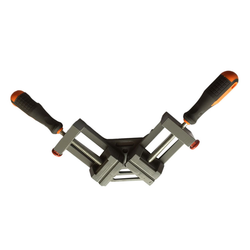 Double Handle Aluminum Alloy Firmly 90 Right Angle Retaining Clamp MTF6009