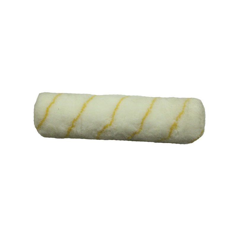 Factory Sells White And Yellow Splicing Soft Wool Roller Brush Replacement Core MTH4003