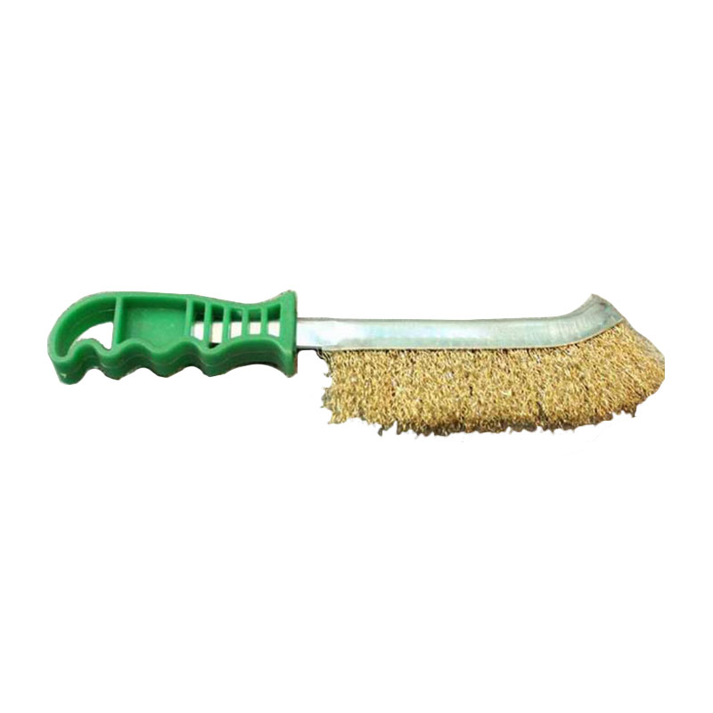 Green With Handle Derust Clean Stainless Steel Wire Brush MTH3007