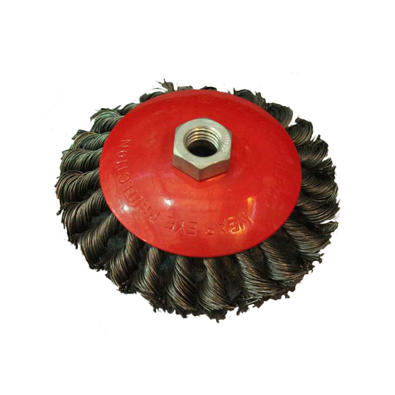 High Quality Large Specification Rust Removal Twisted Wire Brush MTH3006