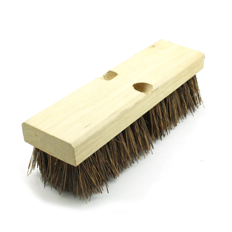 Rectangle Brown Wool Cleaning Board Brush MTH2104