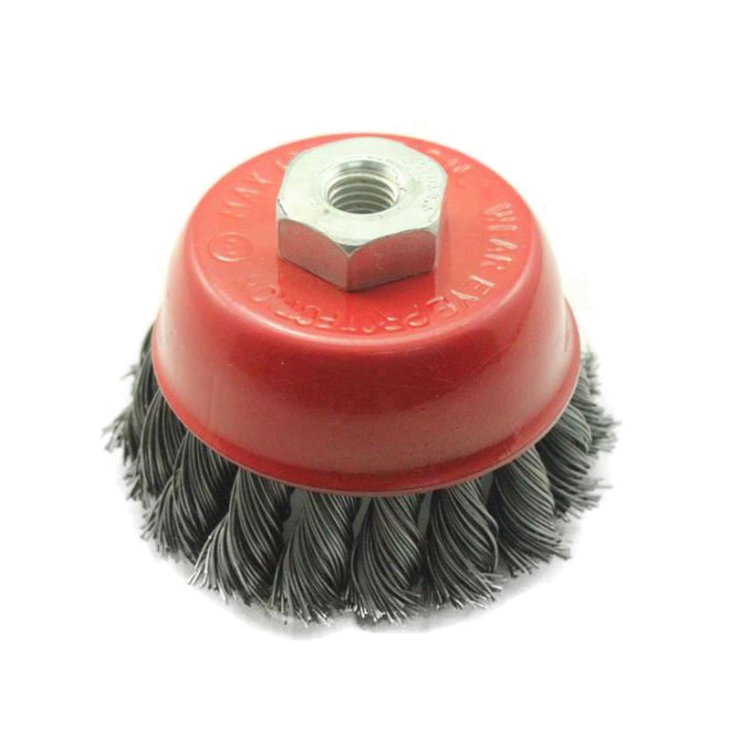 Twist Type Finish Rust Removal Polishing Wire Brush MTH3002