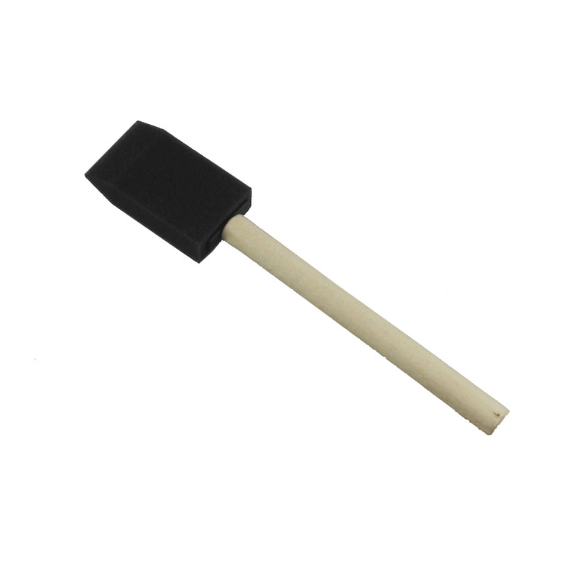 Wooden Handle  Clean The Details Foam Paint Brush MTH4121