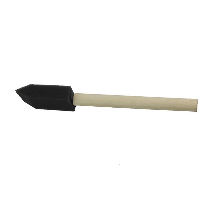 Wooden Handle  Clean The Details Foam Paint Brush MTH4121