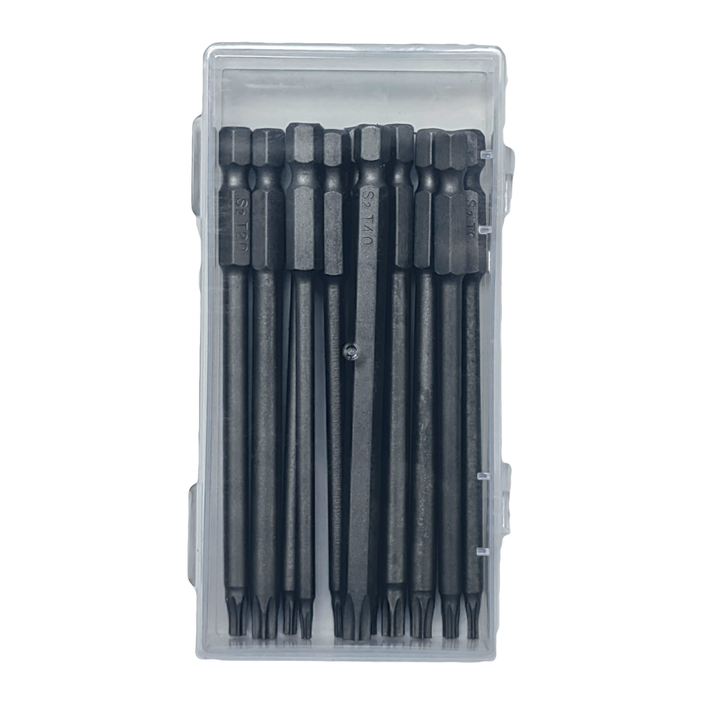 11 Pcs 75mm S2 Torx Screwdriver Bit Set