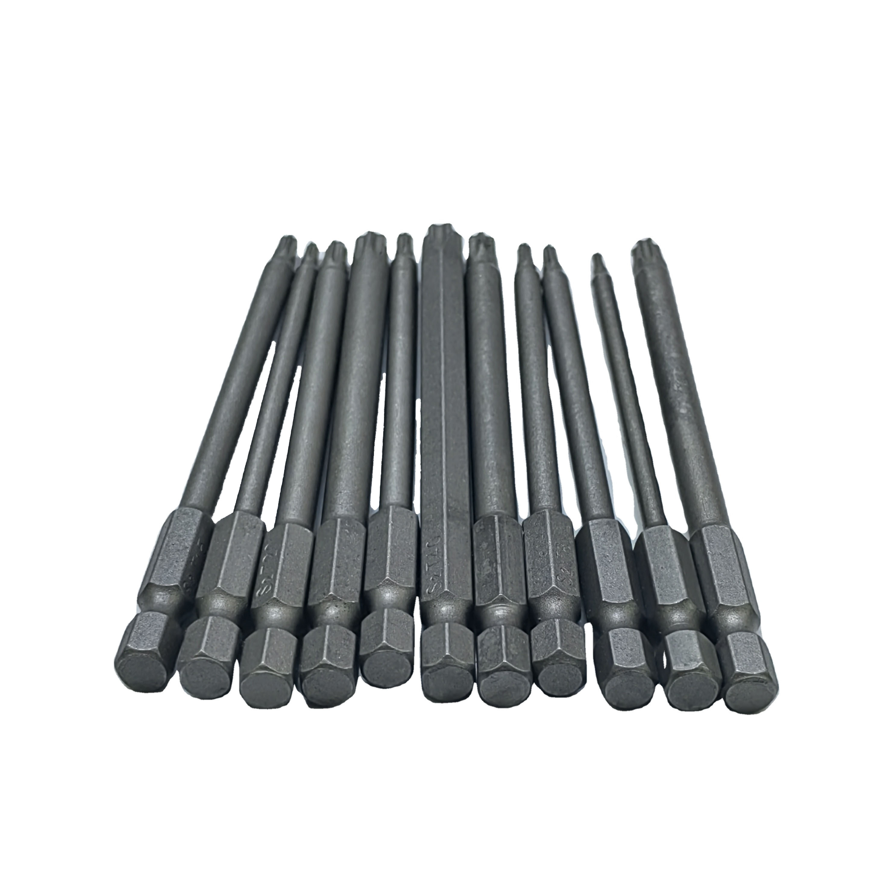11 Pcs 75mm S2 Torx Screwdriver Bit Set