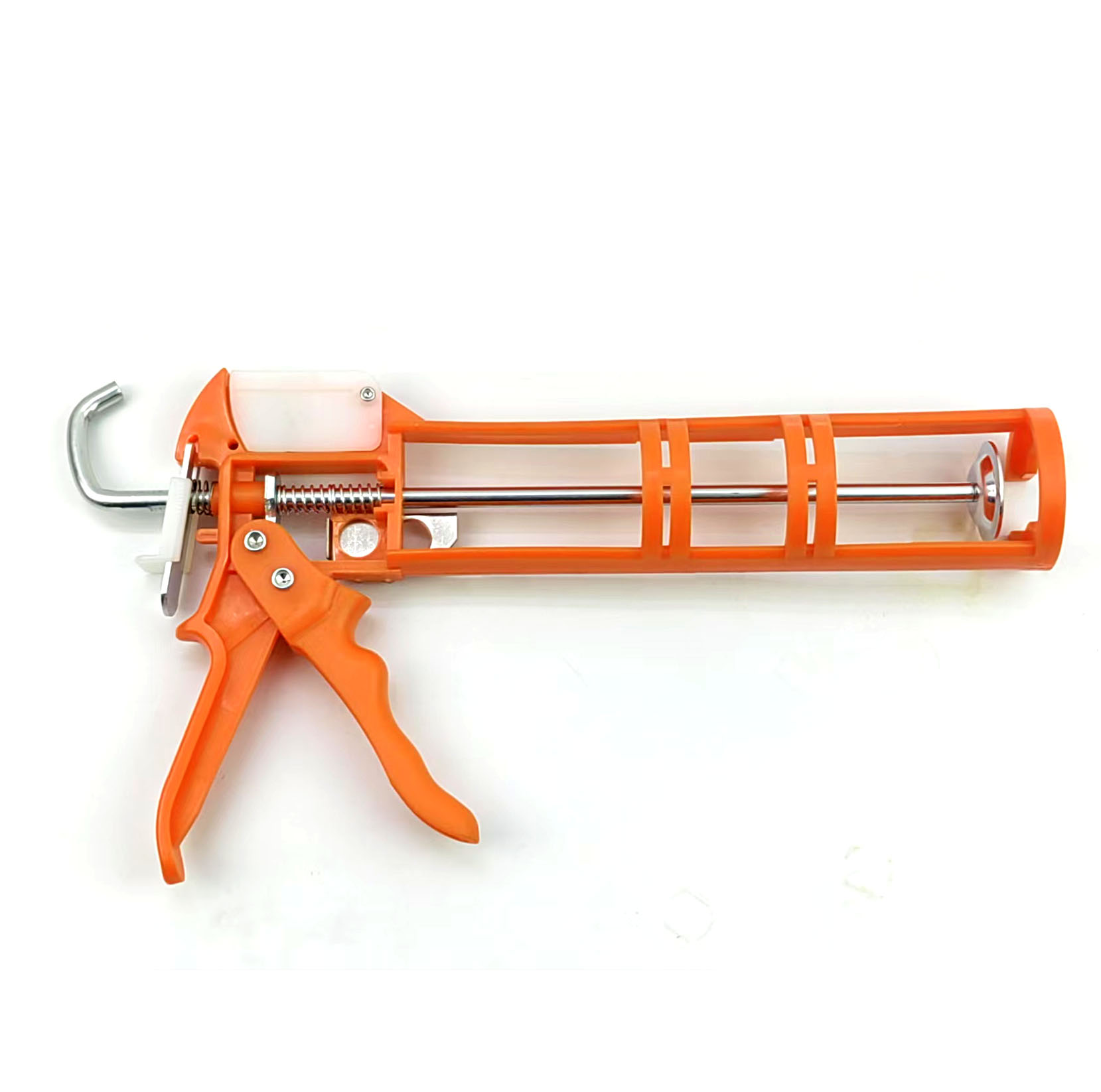 Manual Orange DIY Glass Beauty Seam Cartridge Glue Gun Skeleton Silicone Caulking Guns