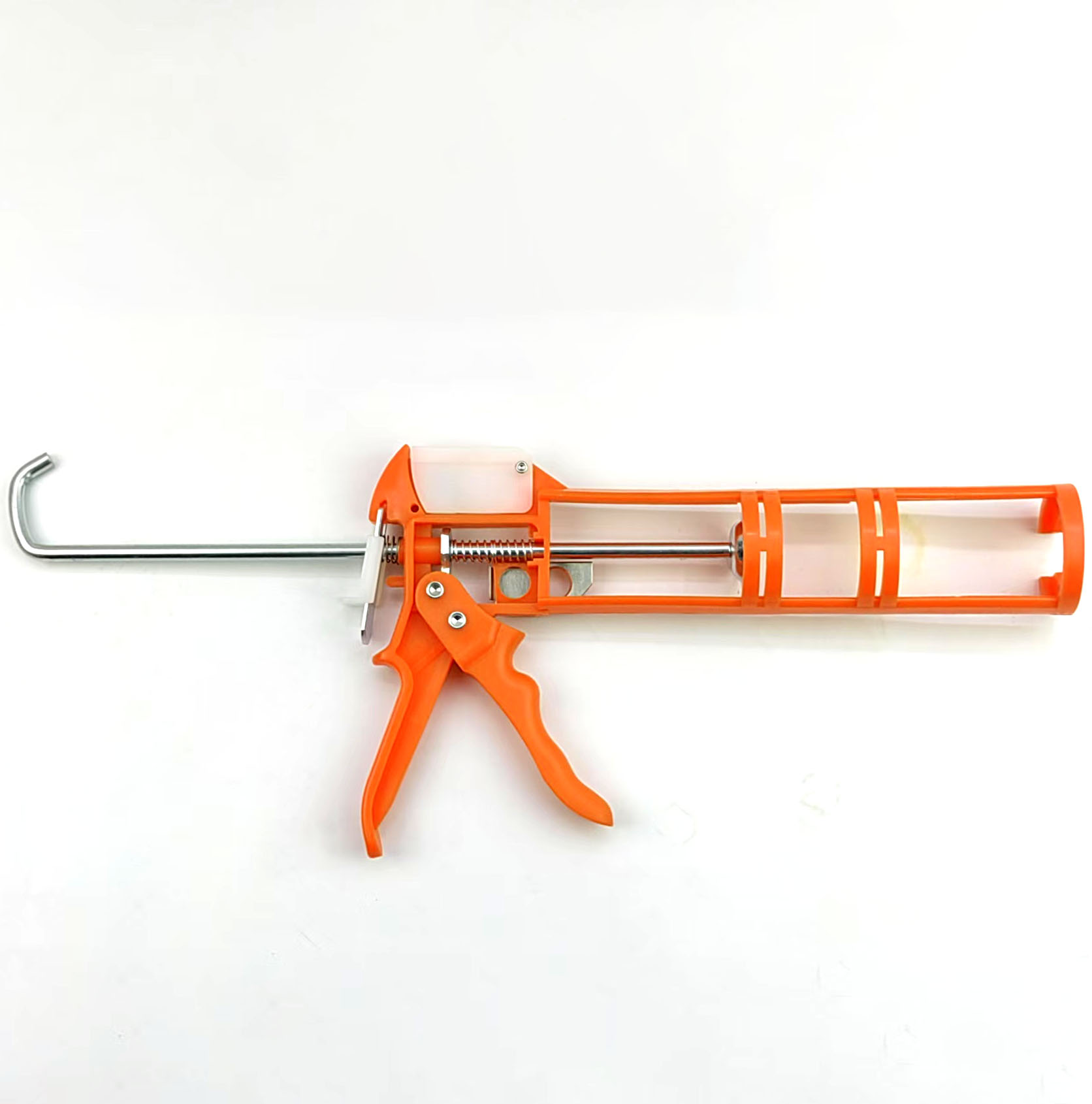 Manual Orange DIY Glass Beauty Seam Cartridge Glue Gun Skeleton Silicone Caulking Guns