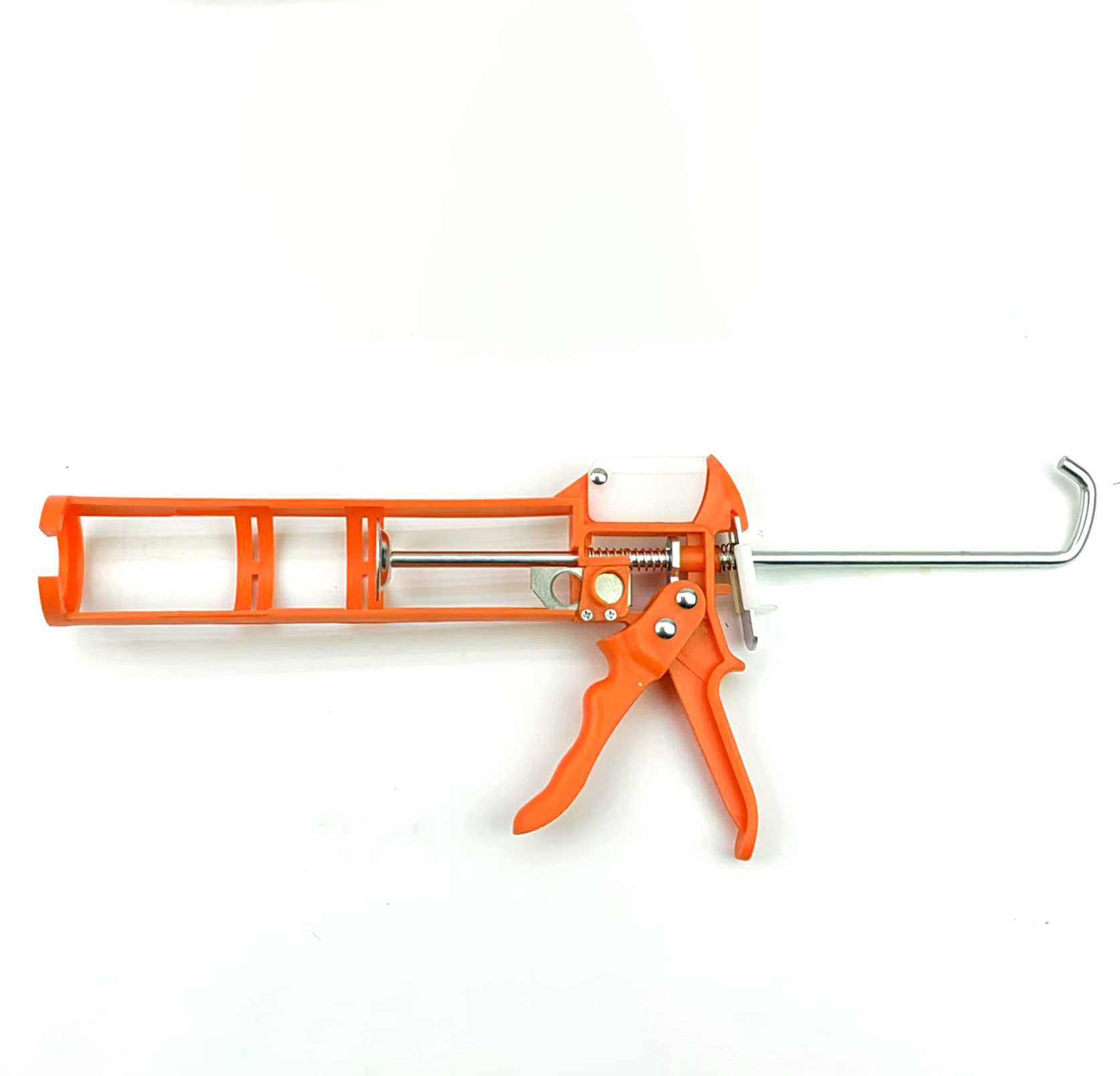 Manual Orange DIY Glass Beauty Seam Cartridge Glue Gun Skeleton Silicone Caulking Guns